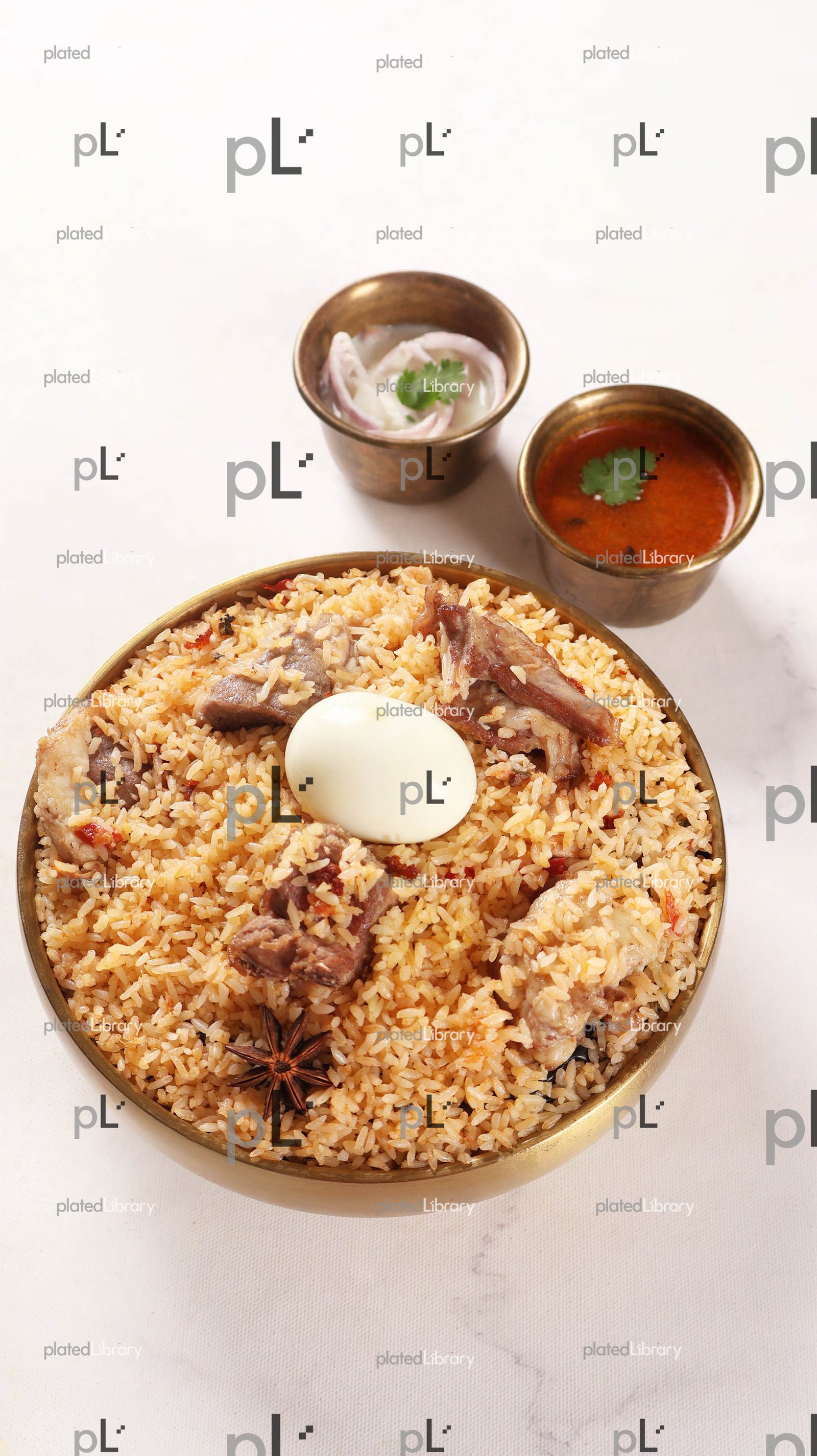 Mutton Biryani with Egg