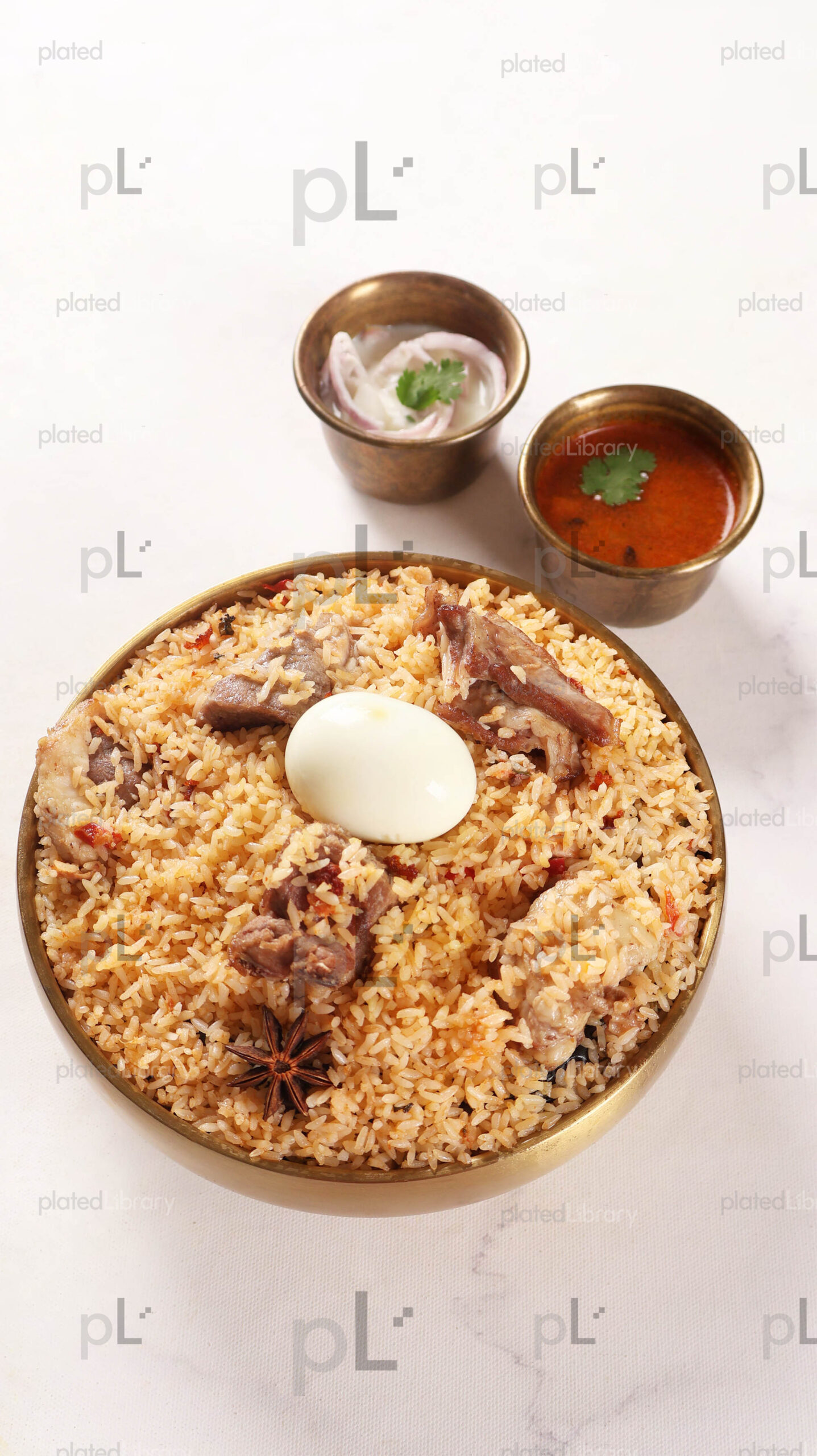 Mutton Biryani with Egg