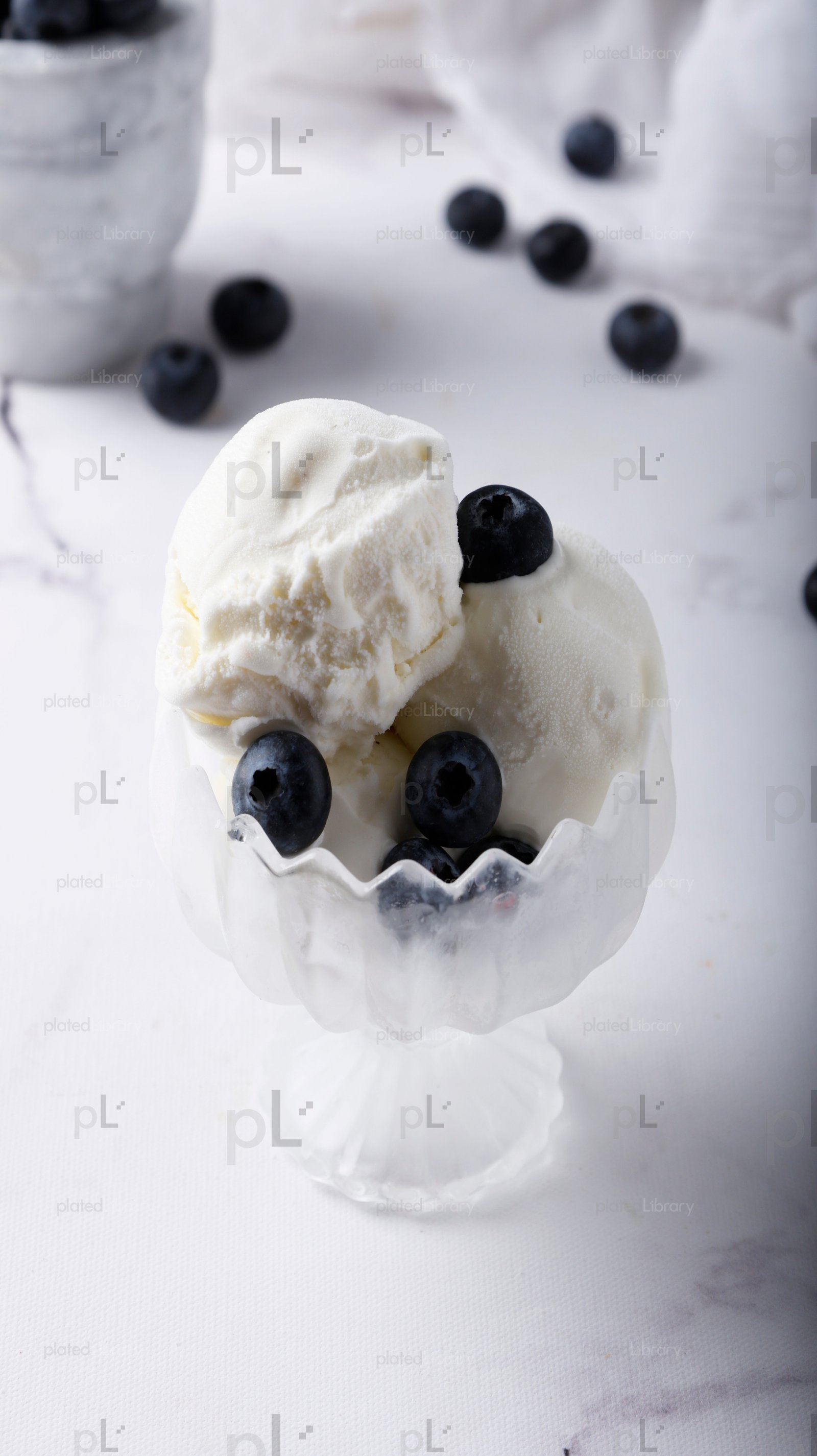 Blueberry Ice Cream