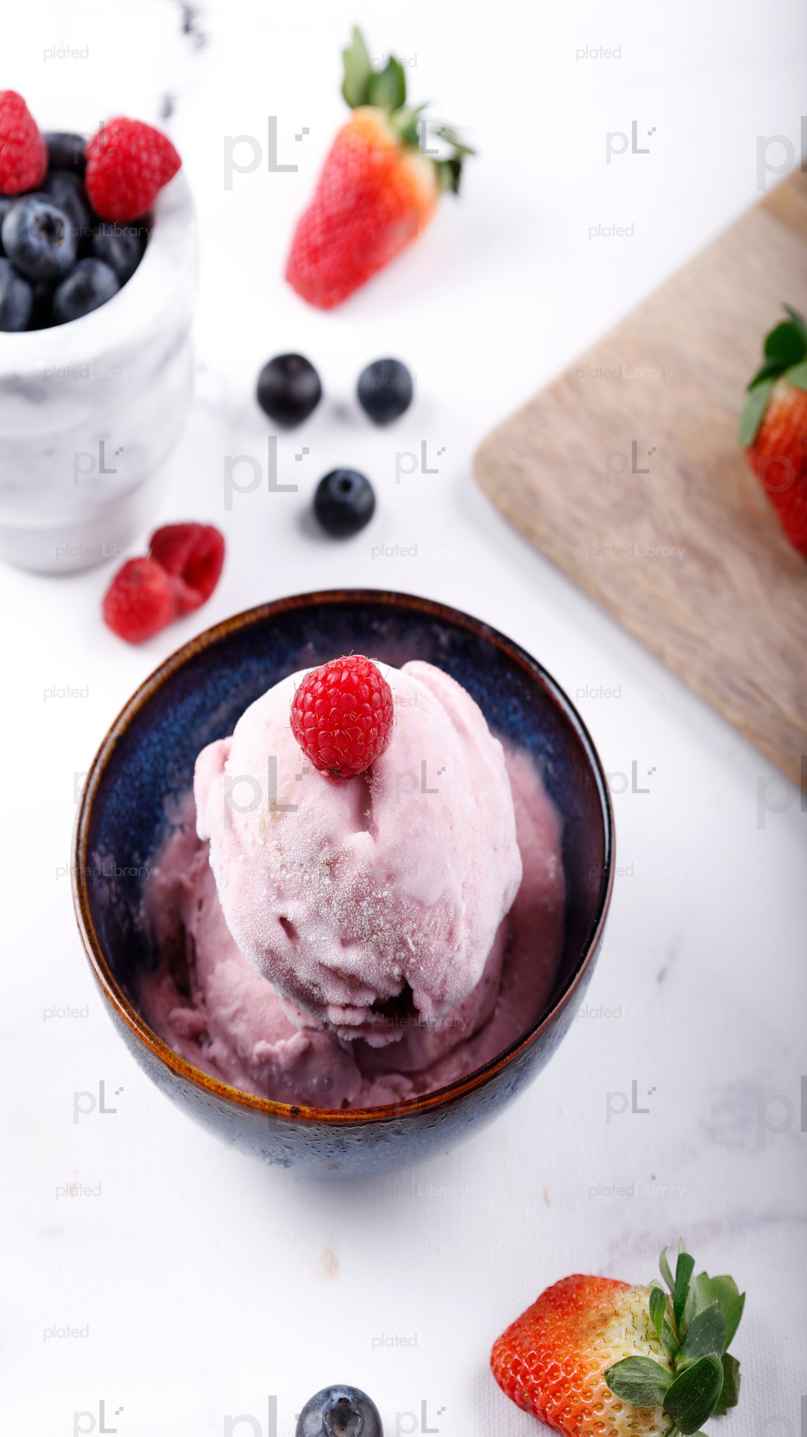 Mix Berries Ice Cream