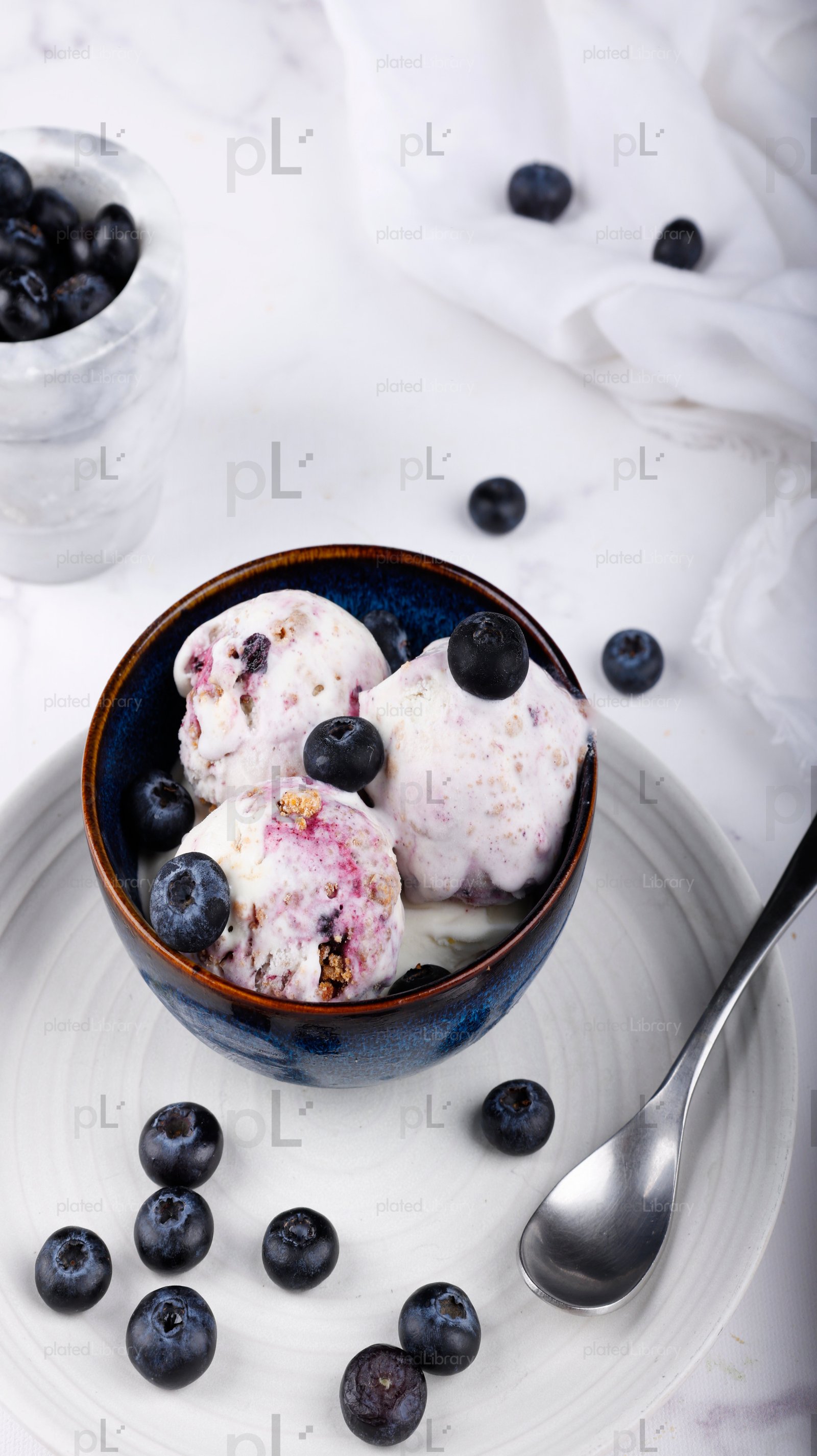 Blueberry Ice Cream