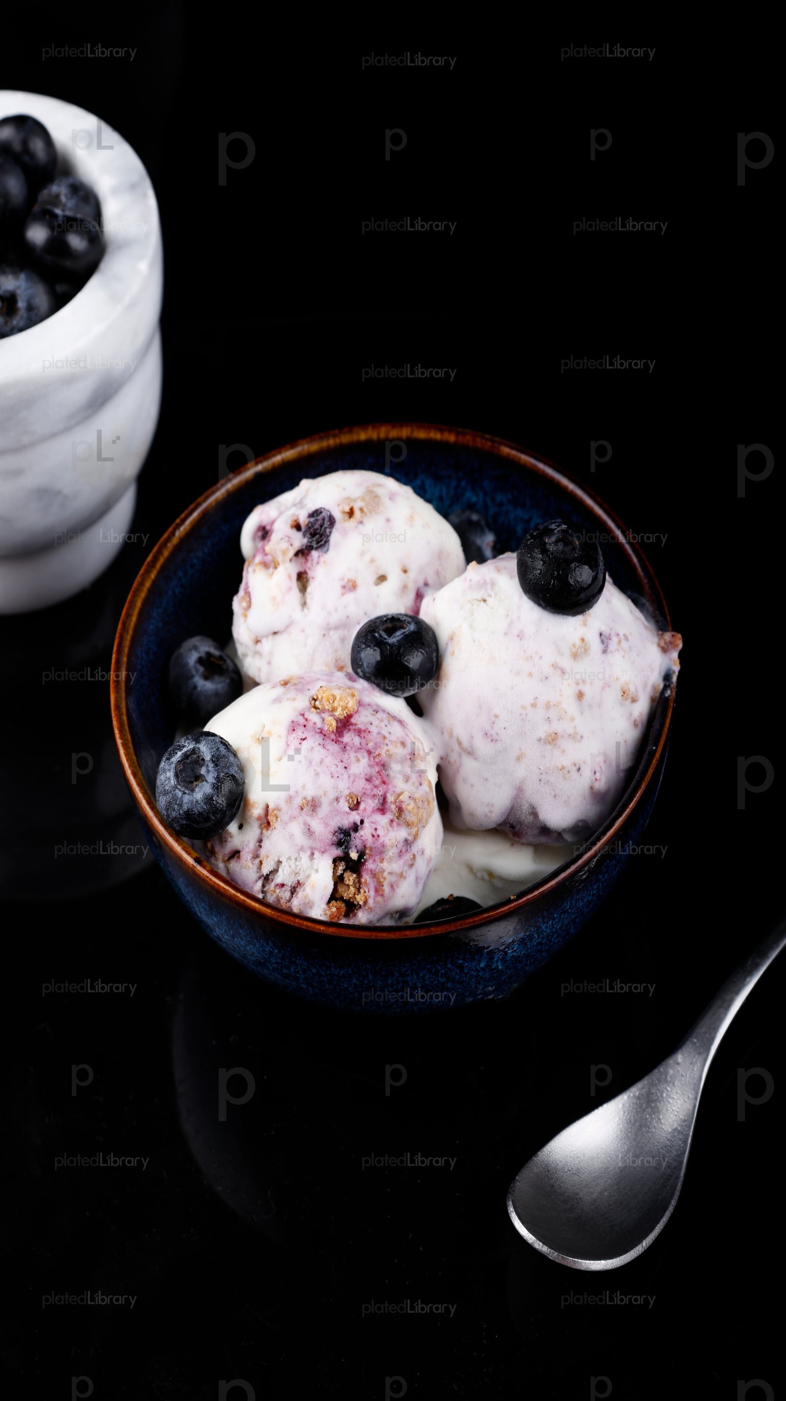 Blueberry Ice Cream