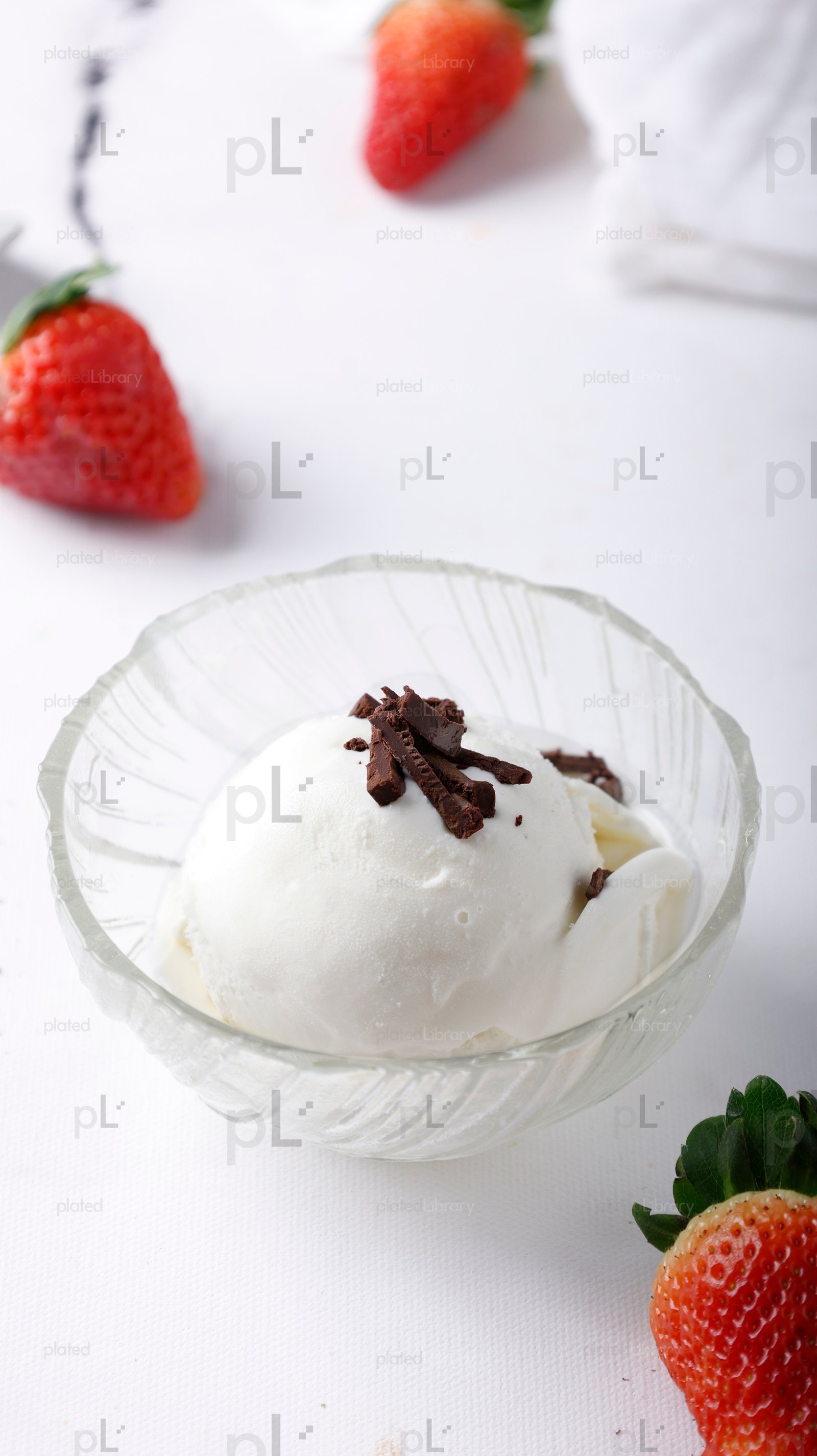 Strawberry Vanilla Ice Cream
