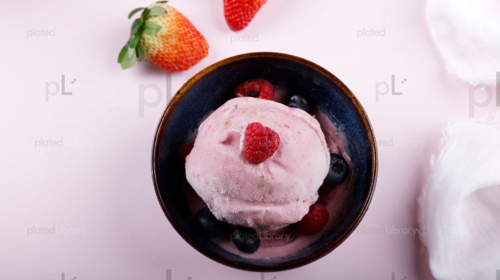 Mix Berries Ice Cream