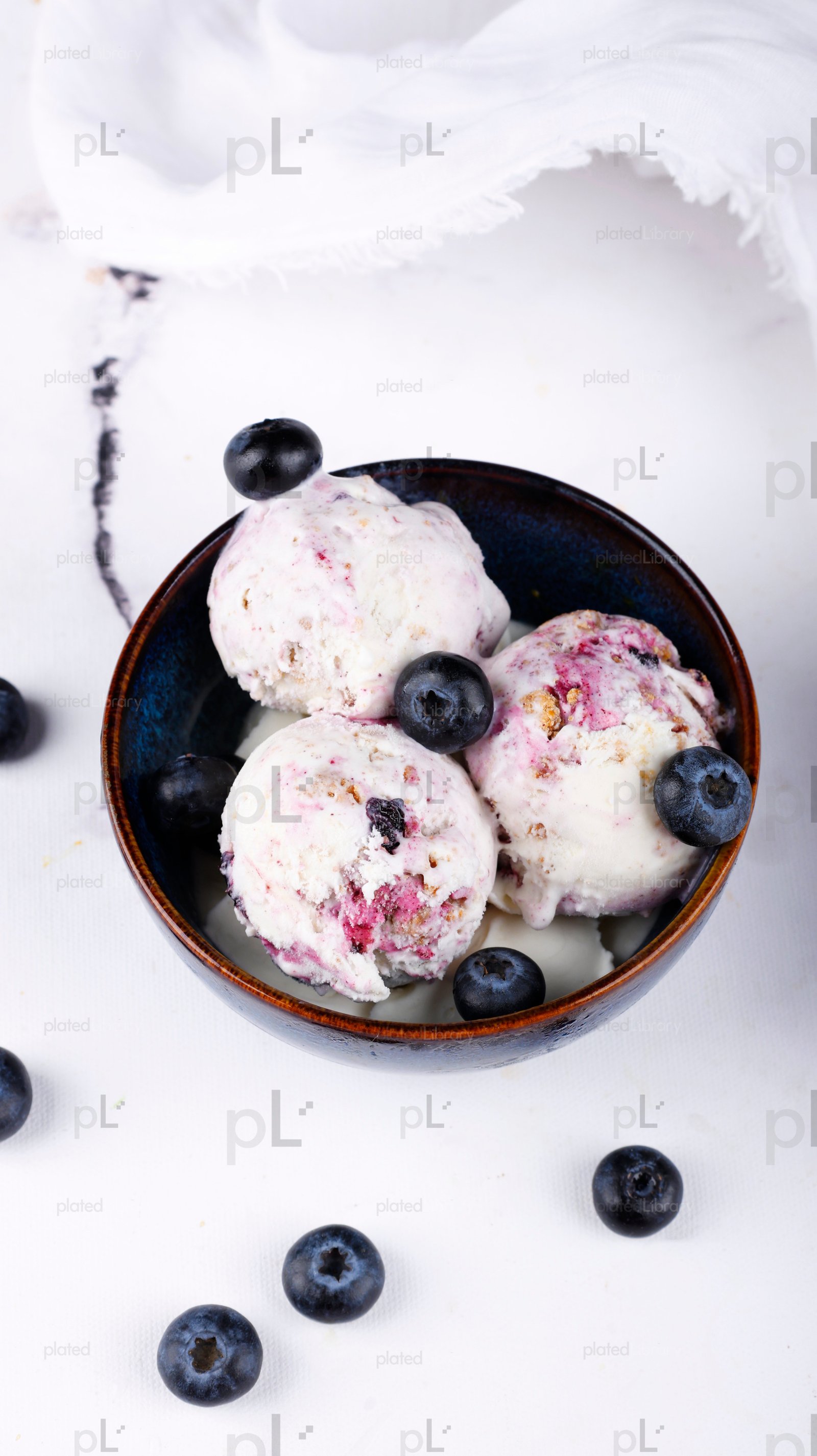 Blueberry Ice Cream