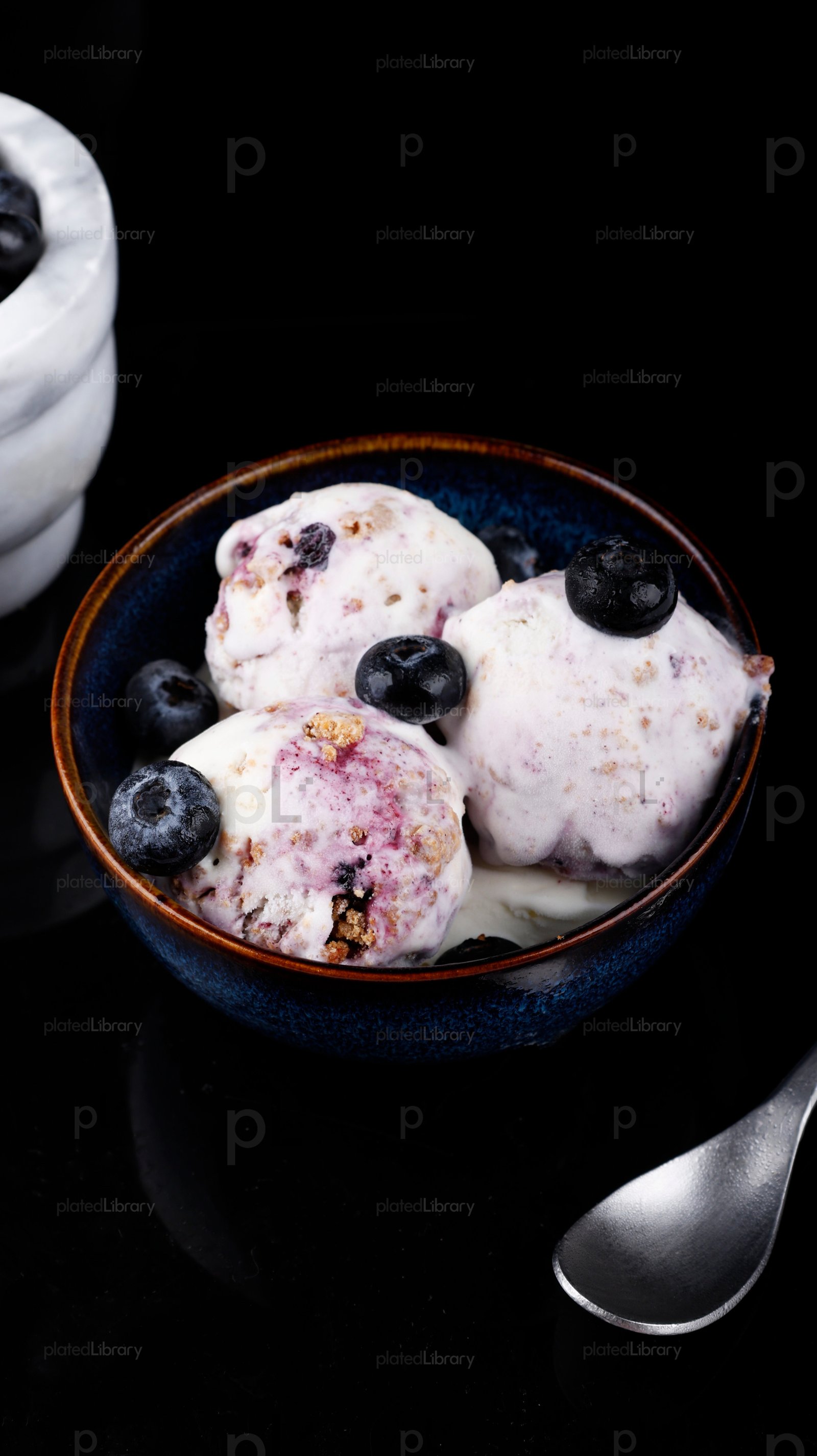 Blueberry Ice Cream