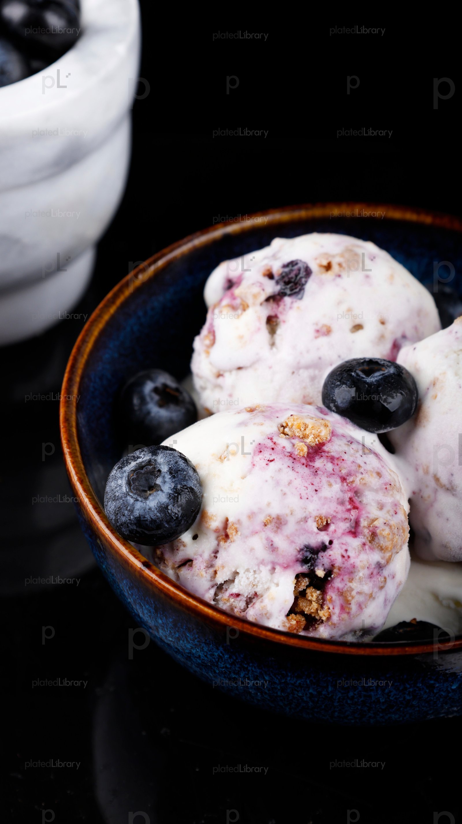Blueberry Ice Cream