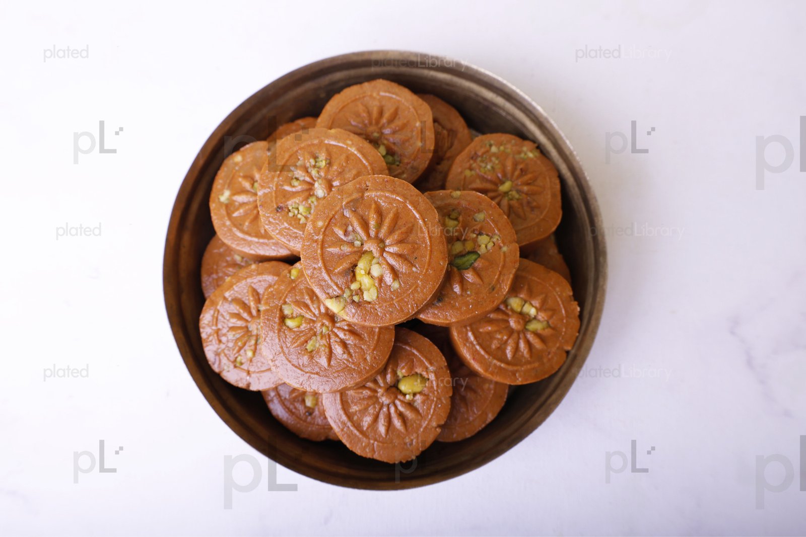 Chocolate Peda Diwali Sweet