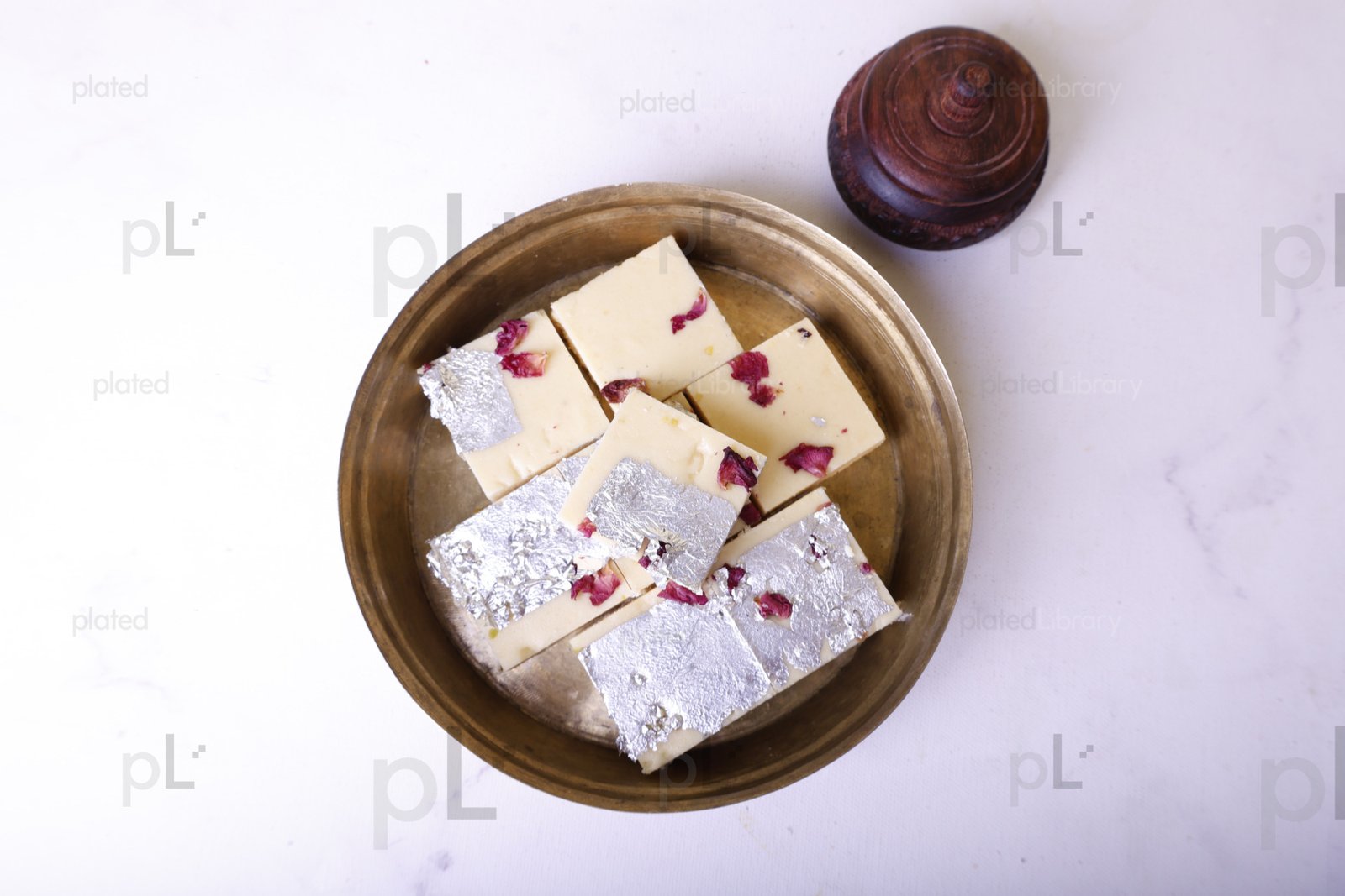 Rose Barfi Diwali Sweet