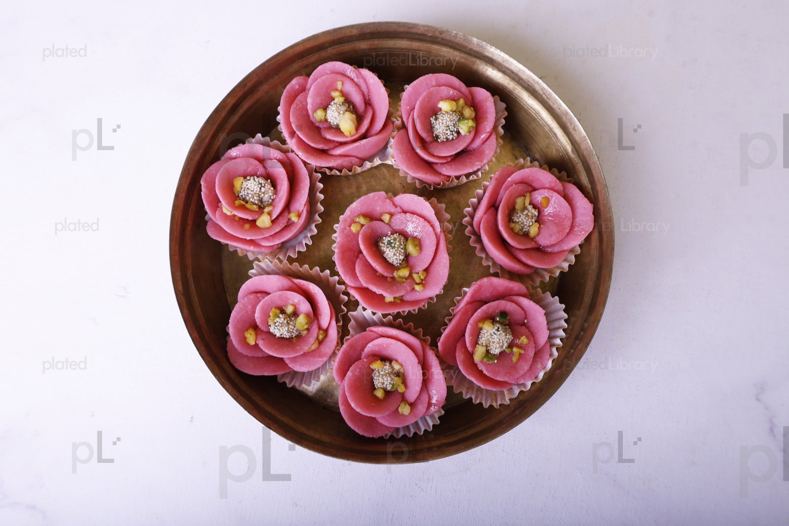 Pink Flower/Kaju Rose Mithai Diwali/Rakshabandhan Sweet