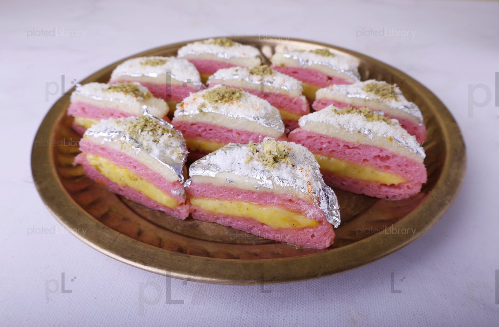 Pink Malai Sandwich