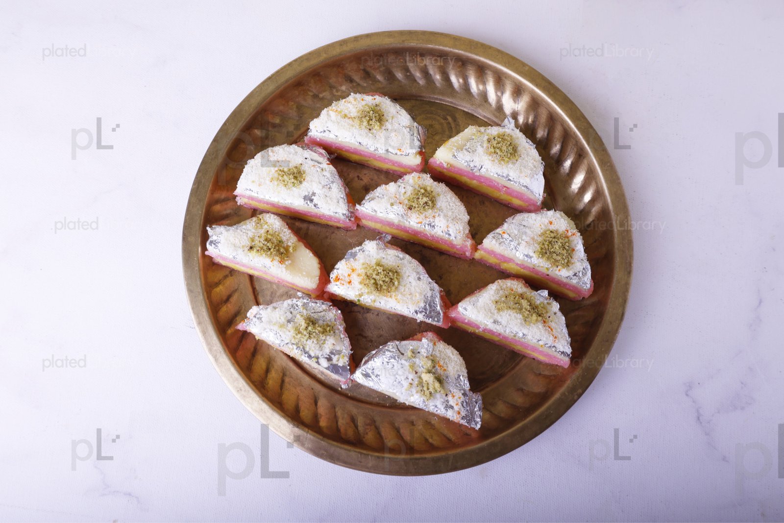 Pink Malai Sandwich