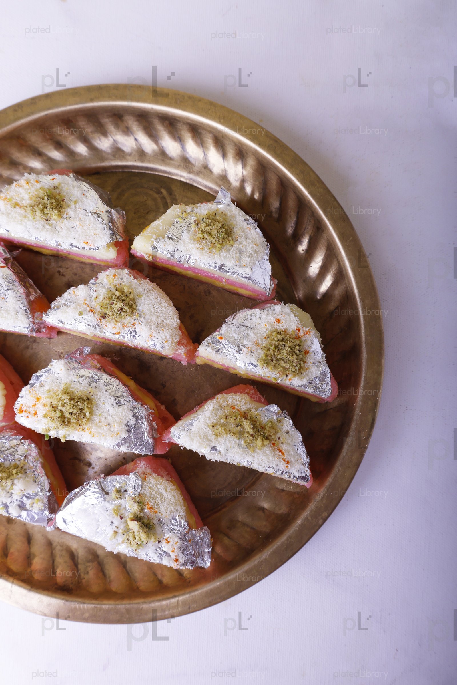 Pink Malai Sandwich