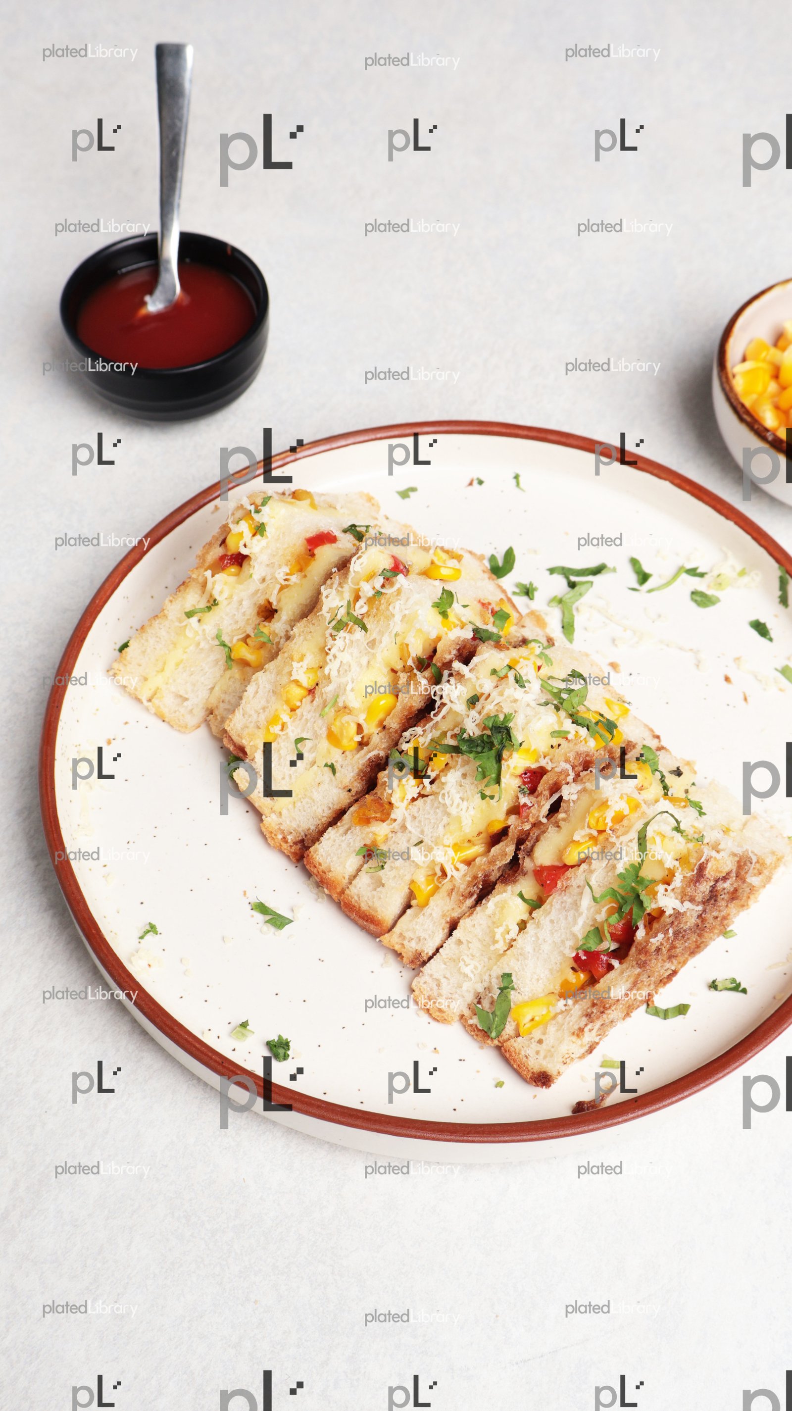 Corn Cheese  Sandwich