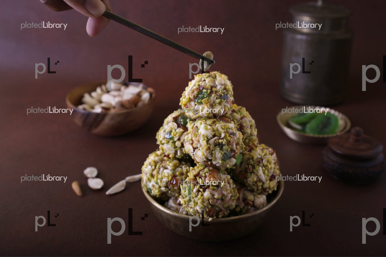Pista Honey Dry Fruit Laddu