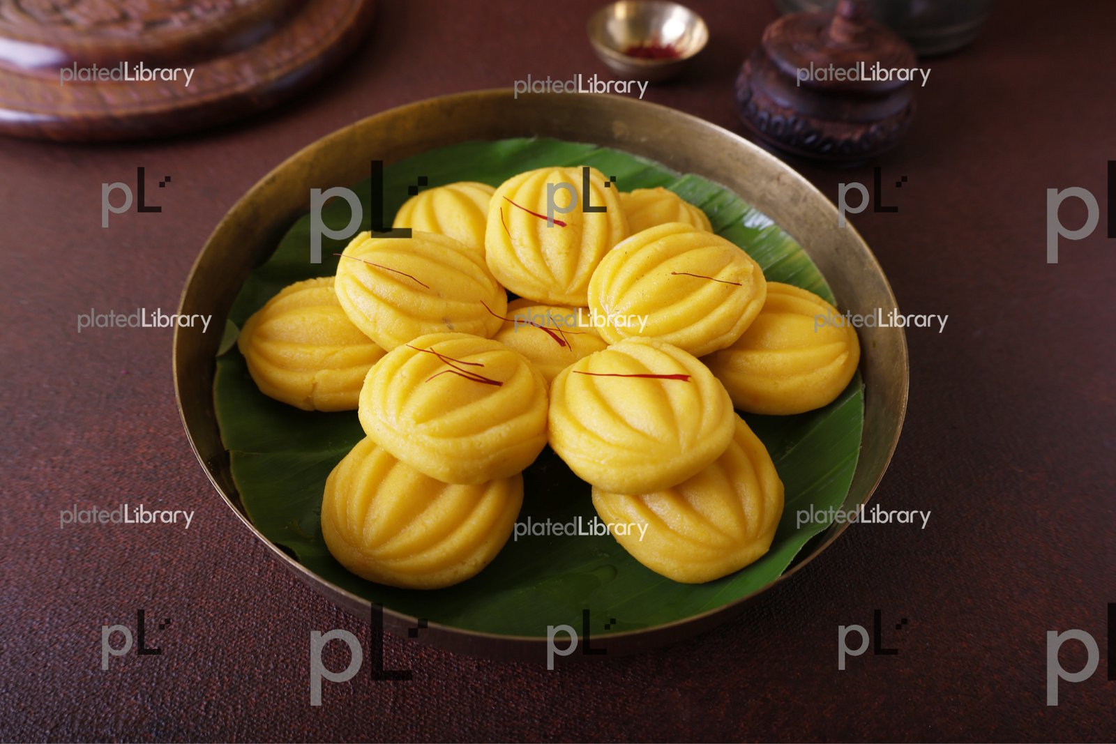 Saffron Peda/Kesar Peda/Holi Sweet