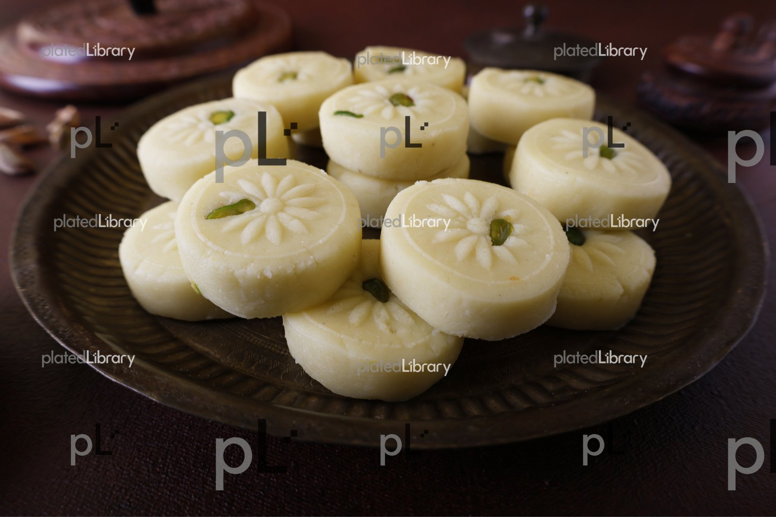 Milk Peda Holi Sweet