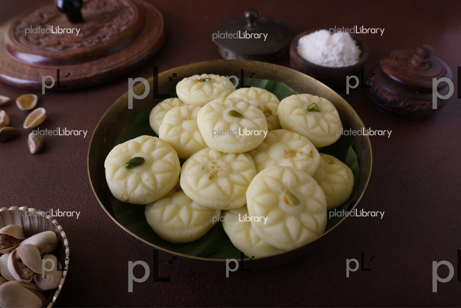 Coconut Peda/Holi Sweet