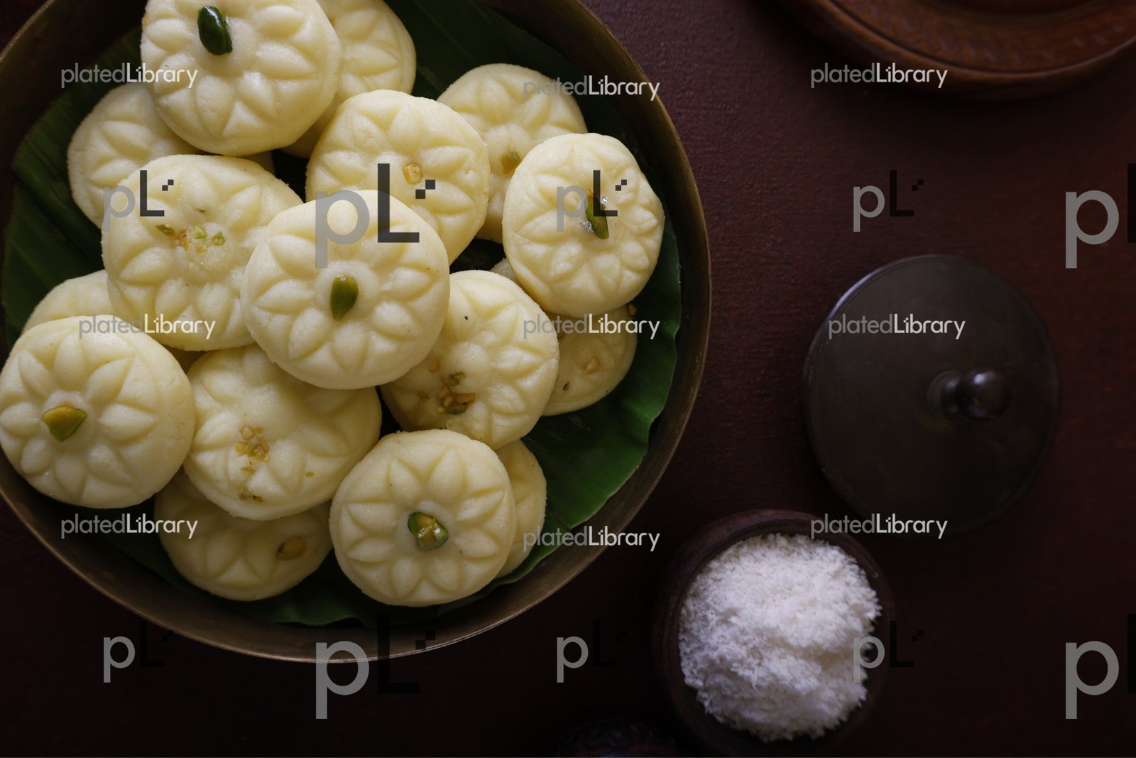 Coconut Peda/Holi Sweet