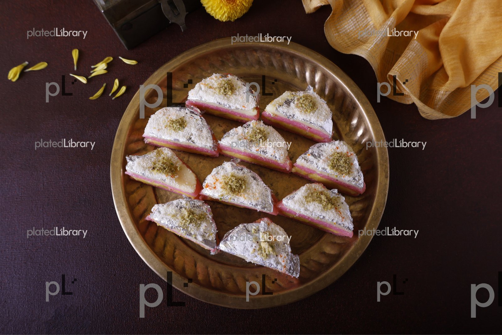 Pink Sandwich/ Diwali Sweet