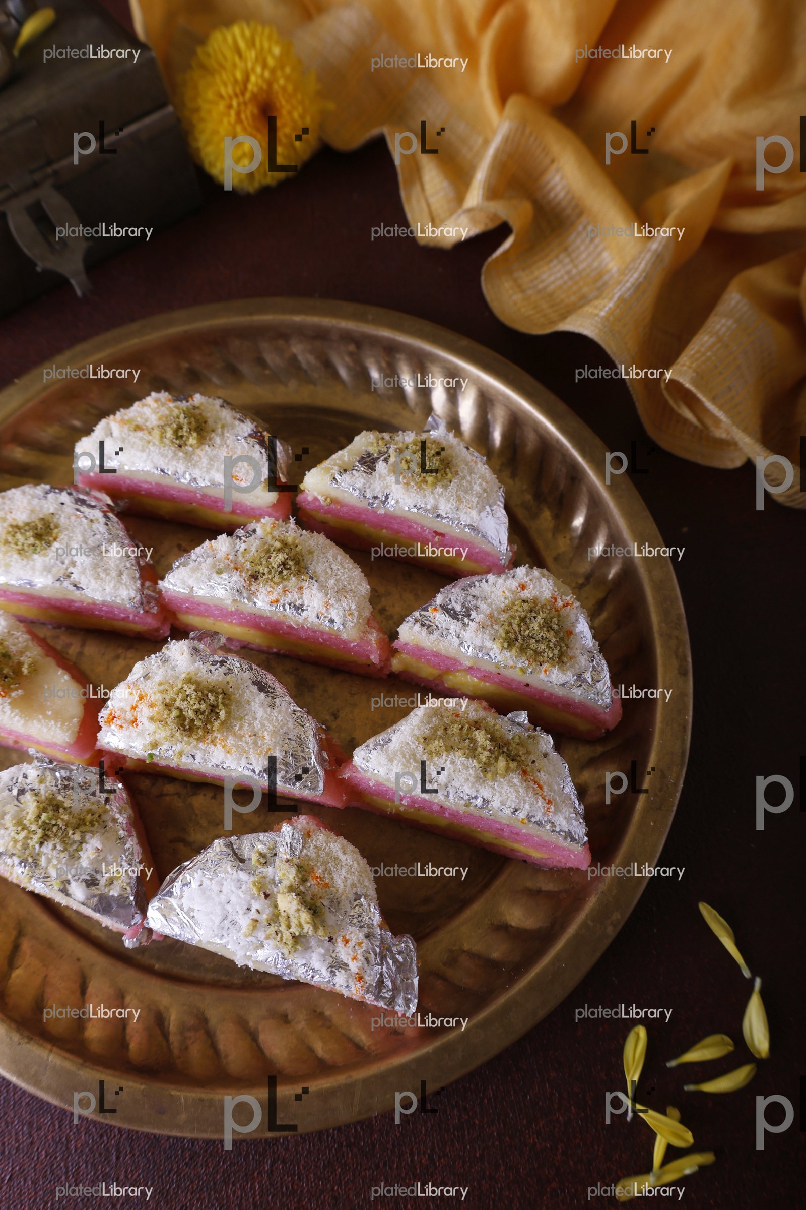 Pink Sandwich/ Diwali Sweet