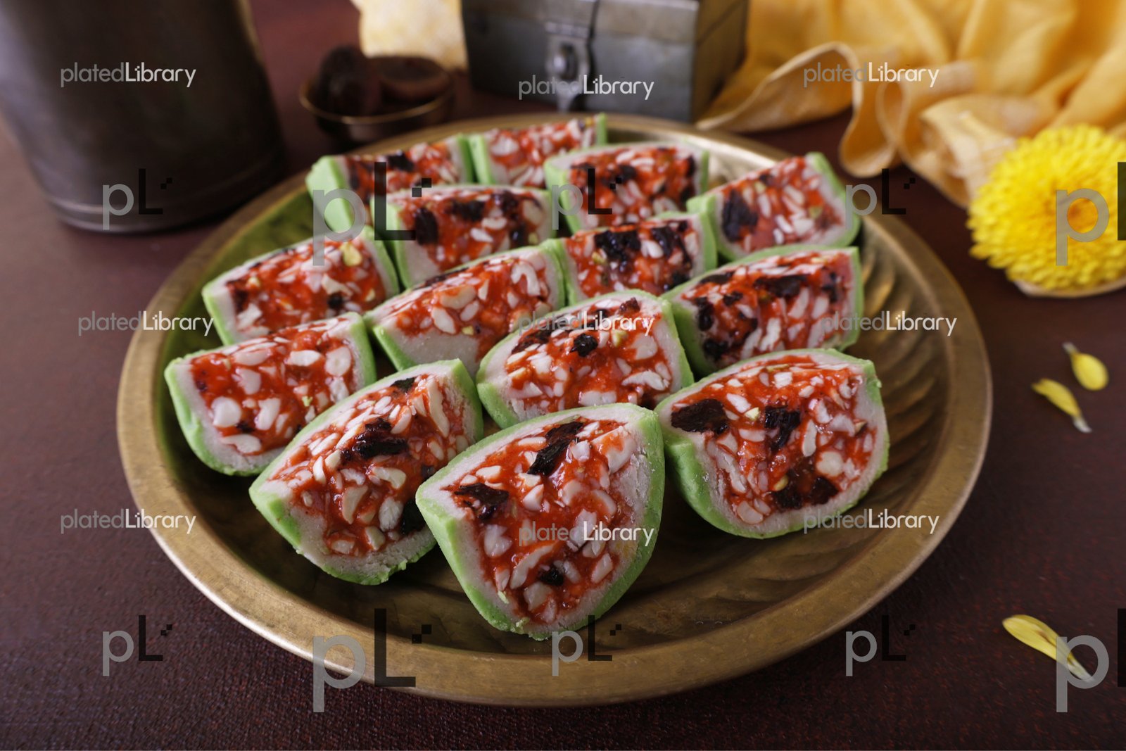 Kaju Watermelon Sweet/Kaju Tarbuj/Kalingar Sweet