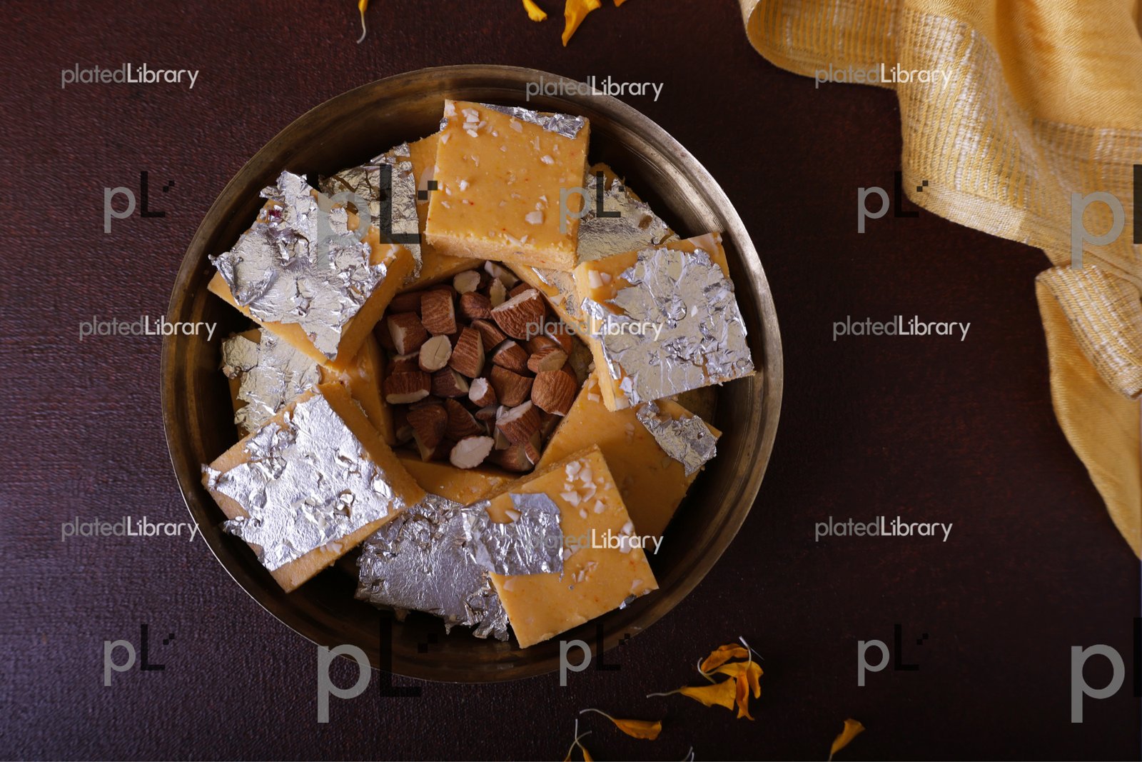 Orange Barfi