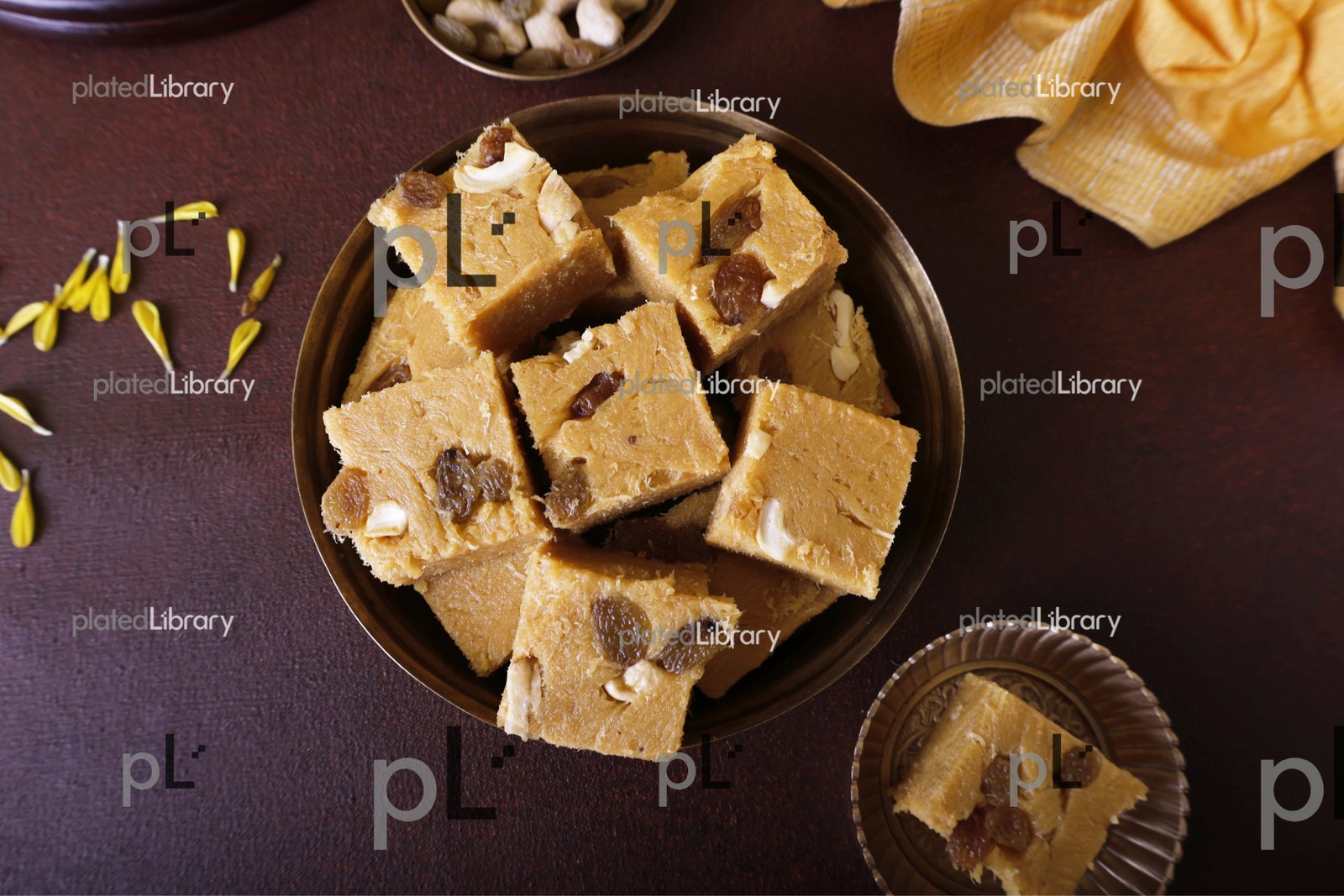 Yellow Soan Papdi