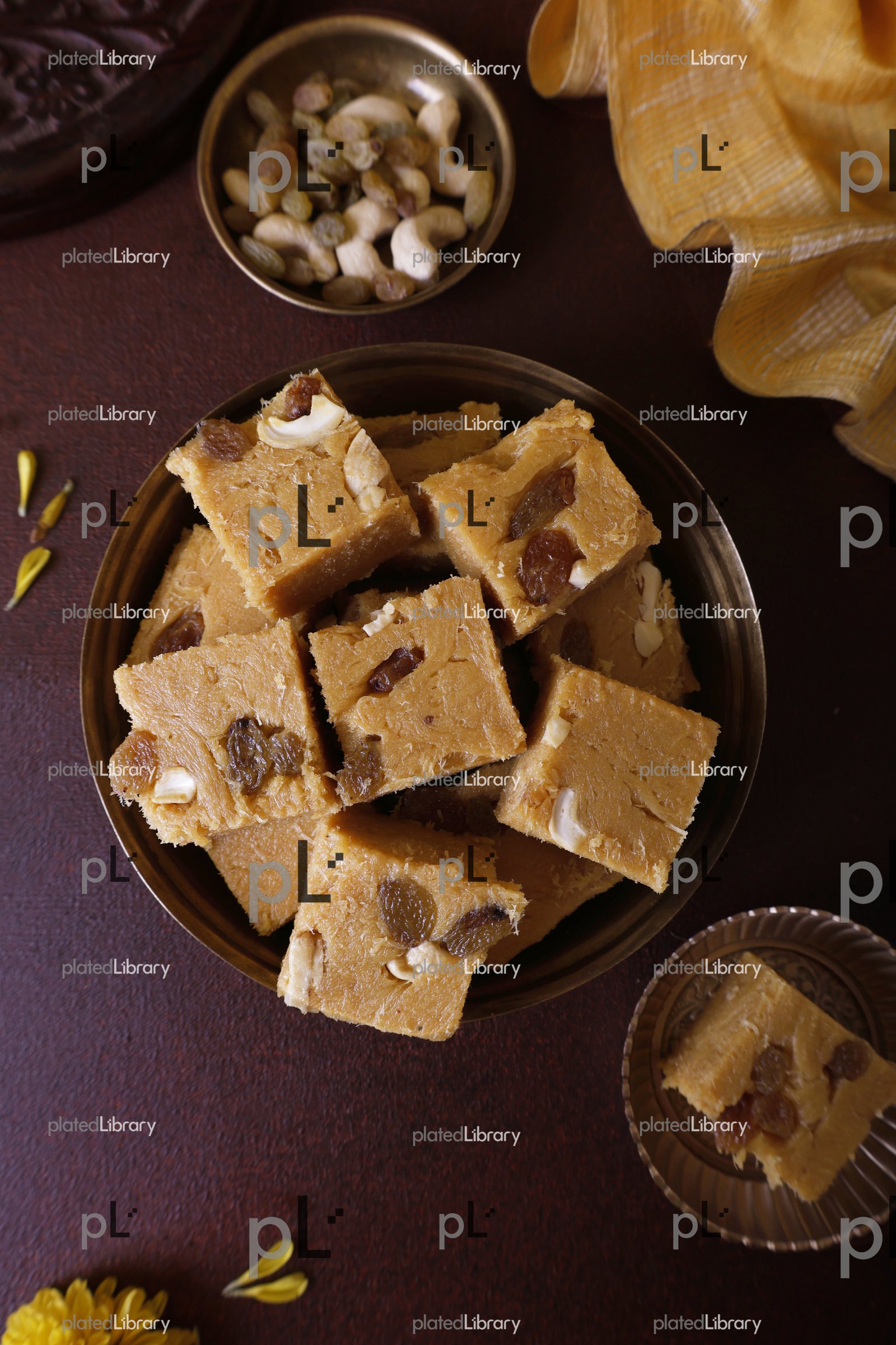 Yellow Soan Papdi