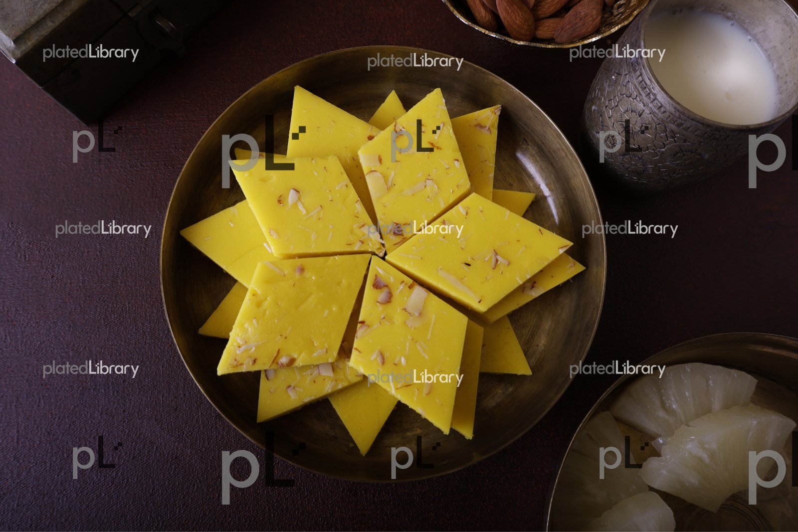 Pineapple Barfi