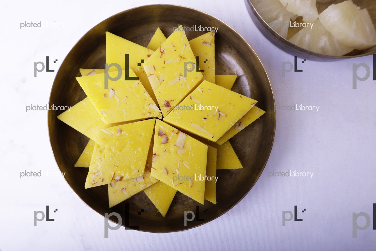 Pineapple Barfi/Pineapple Katli/Diwali Sweet