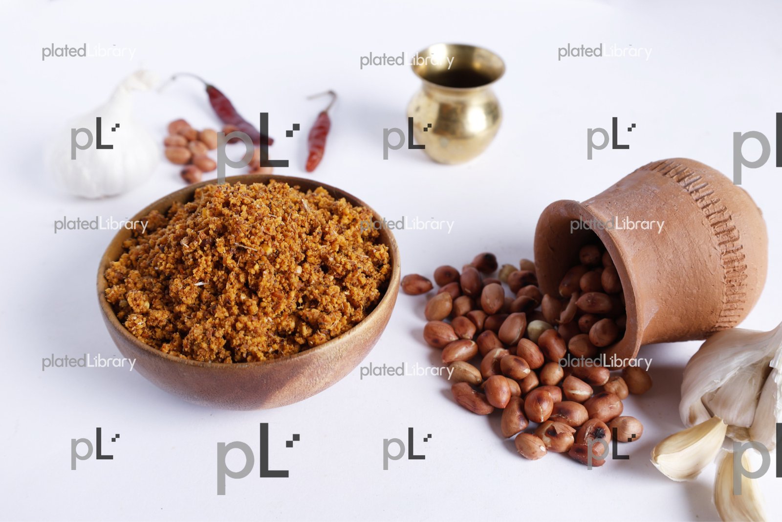 Peanut Garlic Podi/Powder