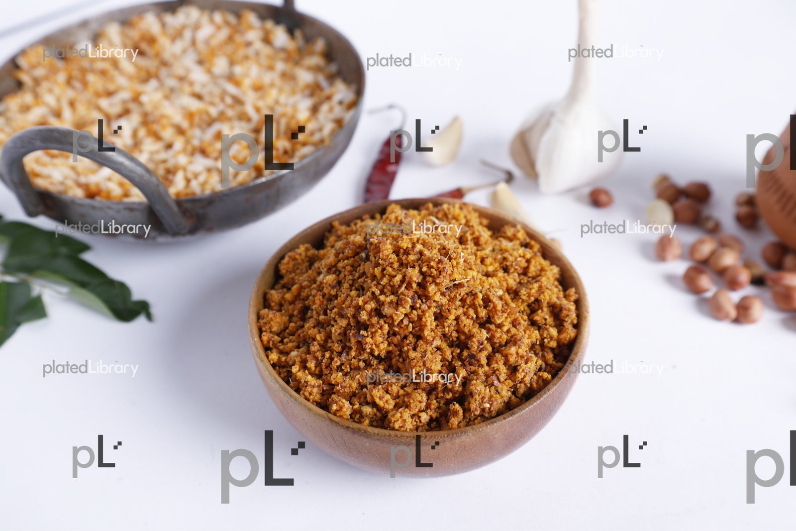 Peanut Garlic Podi/Powder